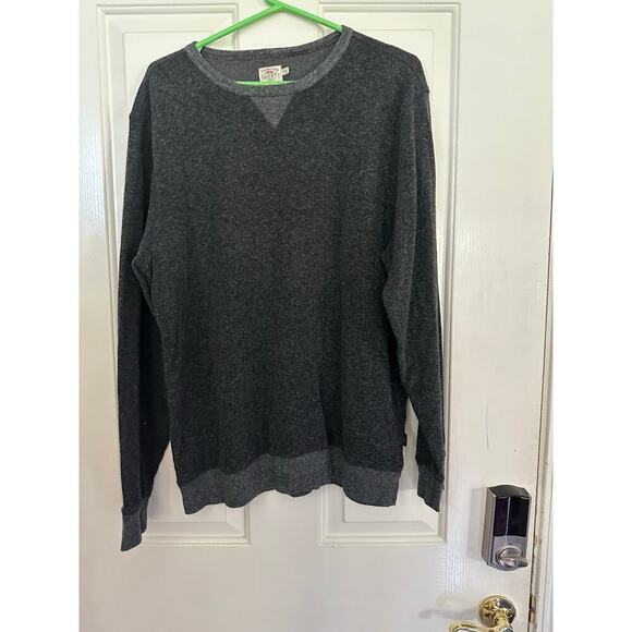 Faherty Other - Faherty Men's Gray Long Sleeve Crewneck Pullover Sweater Size XL